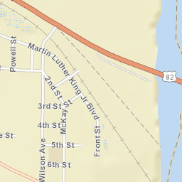 Garland Arkansas Street Map