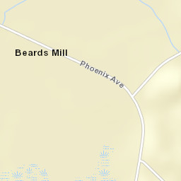 Beards Mill Alabama Street Map