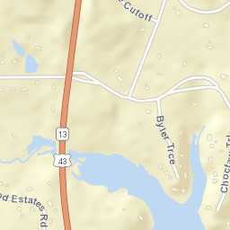 Cove Park Alabama Street Map