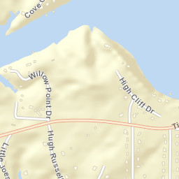 High Cliff Alabama Street Map