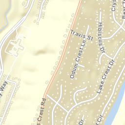 Shady Acres Estates Alabama Street Map