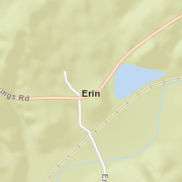 Erin Alabama Street Map