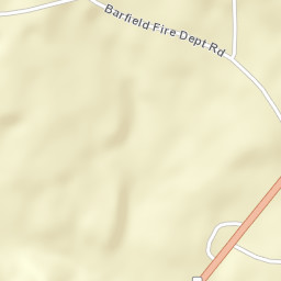 Barfield Alabama Street Map