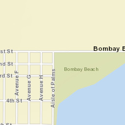 Bombay Beach California Street Map