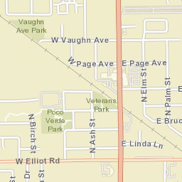 Gilbert, Arizona Street Map