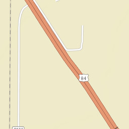 Garza, TX, USA Street Map
