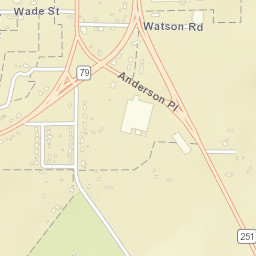 1266-1340 Country Club Road, Olney, TX Street Map