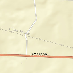 Jefferson Arkansas Street Map