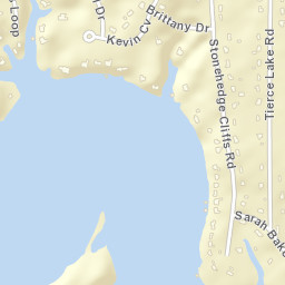 Stonehedge Cliffs Alabama Street Map