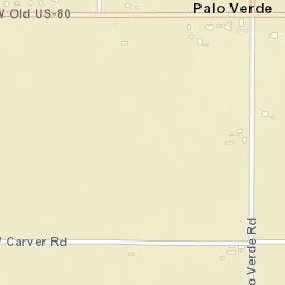 Palo Verde Arizona Street Map