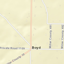 Boyd Arkansas Street Map