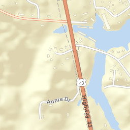 Demarest Alabama Street Map