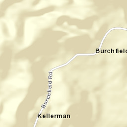 Burchfield Alabama Street Map