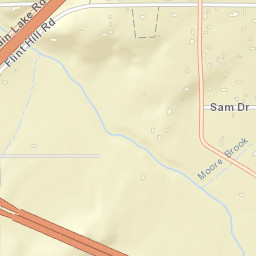 McCalla Alabama Street Map