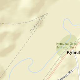 Kymulga Alabama Street Map
