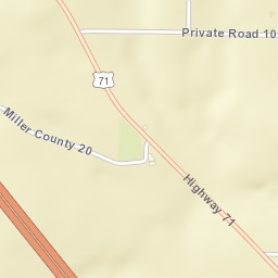 Sylverino Arkansas Street Map