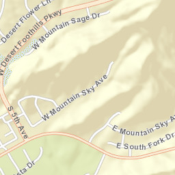 401-411 South Desert Foothill Parkway, Phoenix, AZ 85045, USA Street Map
