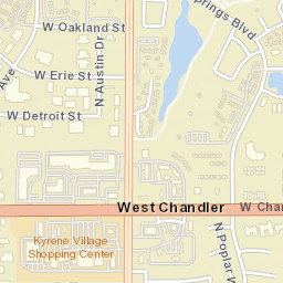 Crestview Arizona Street Map