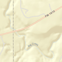 Farm to Market 1810, Chico, TX 76431 Street Map