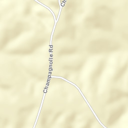 Champagnolle Arkansas Street Map