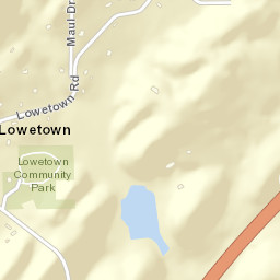 Lowetown Alabama Street Map