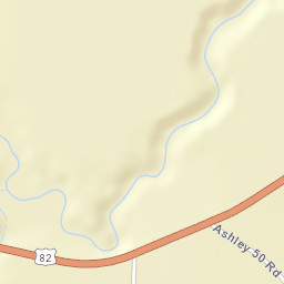 Thebes Arkansas Street Map