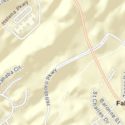 Falliston Alabama Street Map