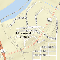 Alabama 235, Childersburg, AL 35044 Street Map