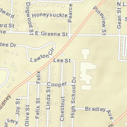 1720 Pearce St Magnolia AR 71753 Street Map