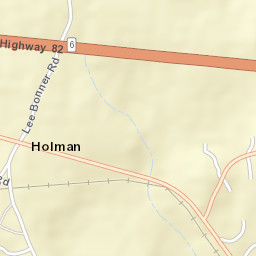 Holman Alabama Street Map