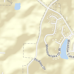7812 Meadowlake Drive West, Northport, AL  Street Map