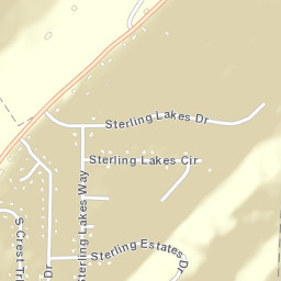 Fox Trace Alabama Street Map