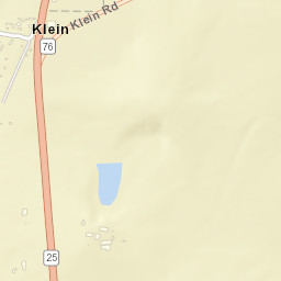 Klein Alabama Street Map