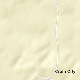 Crain City Arkansas Street Map