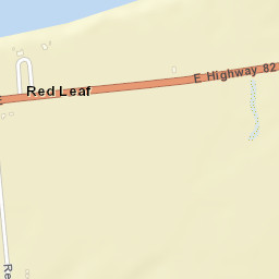 Red Leaf Arkansas Street Map