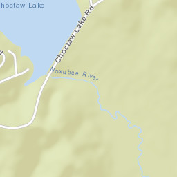 Tombigbee National Forest Choctaw Lake Road Ackerman MS Street Map