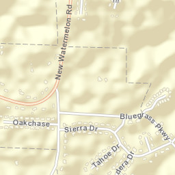 Lakeridge Alabama Street Map