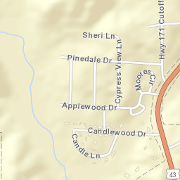 Candlewood Alabama Street Map