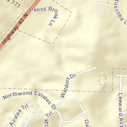 4646-4660 Alabama 171, Northport, AL Street Map