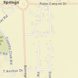 Borrego Springs Road, Borrego Springs, CA  Street Map