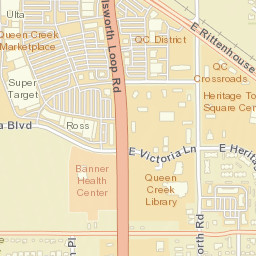 Rittenhouse Arizona Street Map