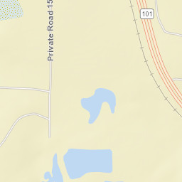 Texas 101, Caddo-LBJ National Grasslands Street Map