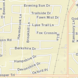 2483 Texas 289 Business, Prosper, TX Street Map