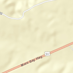 10967-11151 Moro Bay Highway, El Dorado Street Map