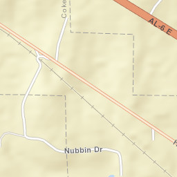 Coker Heights Alabama Street Map
