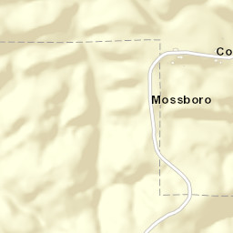 Coalmont Alabama Street Map