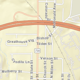 1083-1109 N Miller St Decatur TX Street Map