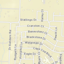 2004 Rodgers Lane Providence Village Street Map