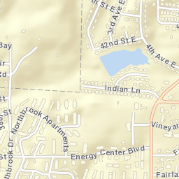 Indian Lake Alabama Street Map