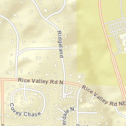 Covey Chase Alabama Street Map